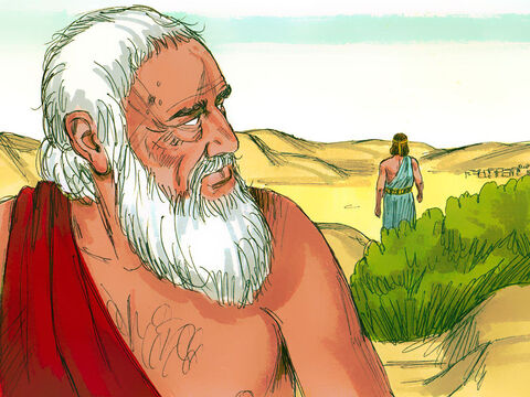 Entonces el Señor se fue y Abraham regresó a su tienda. – Número de diapositiva 22