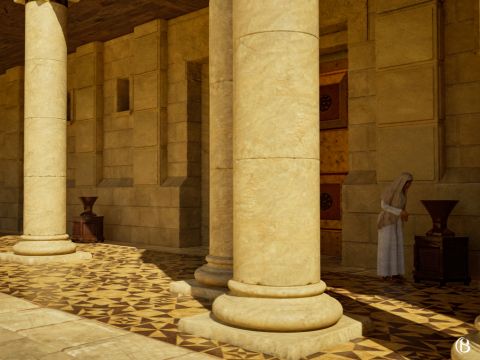Las cajas de la colecta se llamaban “shopharot” o “cofres del shofar”. Según uno de los tratados de la Mishná, cada una de las 13 cajas de la colecta tenía una inscripción que indicaba la ofrenda que debía hacerse. Había receptáculos para el dinero de “los nuevos shekels”, “los viejos shekels”, “las ofrendas de aves”, “los pájaros jóvenes para la ofrenda total”, “la madera”, “el incienso” y “el oro para el propiciatorio”. Las seis restantes eran para “las ofrendas voluntarias”. – Número de diapositiva 12