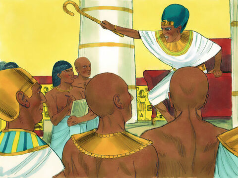 Éxodo 1:9-10  Él advirtió a su pueblo que en caso de guerra, los israelitas podrían aliarse con el enemigo e irse de Egipto. – Número de diapositiva 3