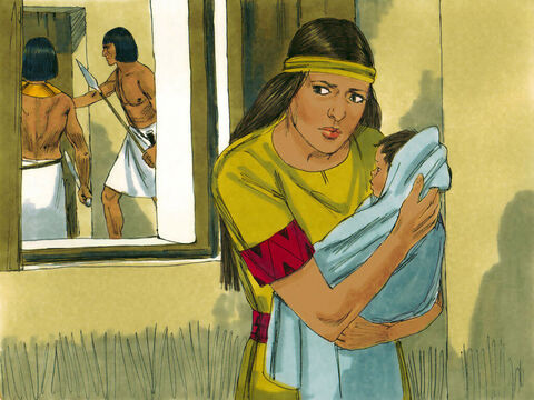 Éxodo 2:2  Pero el bebé crecía y era muy difícil seguir ocultándolo. – Número de diapositiva 14