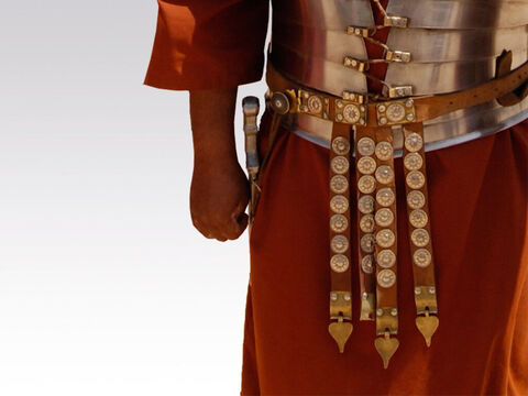 Soldado romano con cinturón. – Número de diapositiva 3
