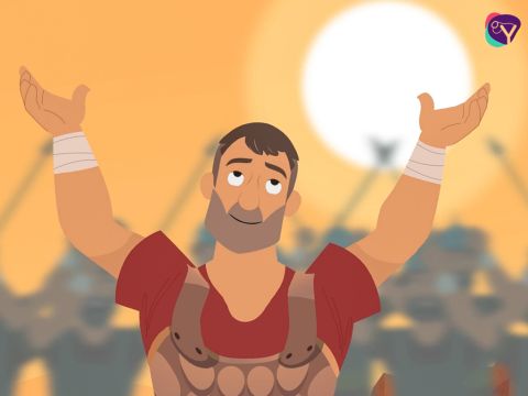Bienvenidos a una nueva y emocionante aventura con Josué. Él será nuestro héroe en un viaje al pasado. – Número de diapositiva 1