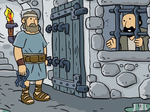 Luego Pablo fue llevado al cuartel romano y encerrado. – Número de diapositiva 5