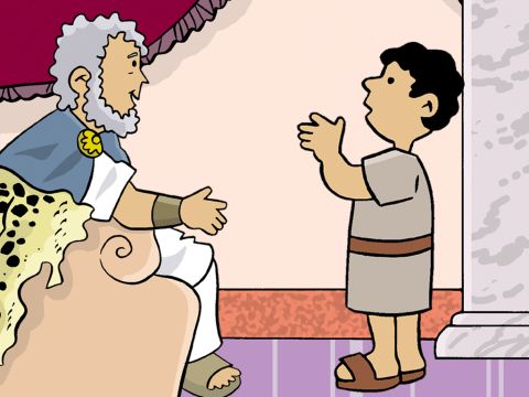 El comandante romano escuchó al sobrino de Pablo y creyó lo que dijo. – Número de diapositiva 9