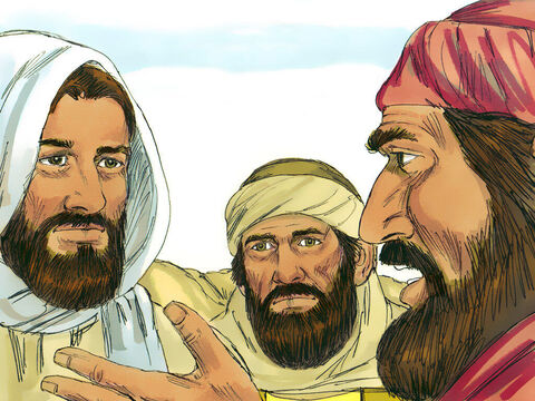 “Jesús de Nazaret fue entregado por los sumos sacerdotes para ser sentenciado a muerte y lo crucificaron”, explicaron los discípulos. “Esperábamos que él era el que había de salvarnos”. – Número de diapositiva 6