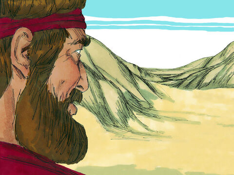 Elías salió del barranco hacia el país de Fenicia. – Número de diapositiva 13