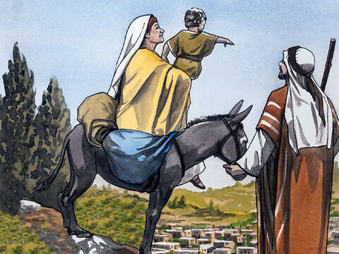 Entonces José se levantó y llevó al niño y a su madre a Israel. Pero cuando supo que Arquelao estaba gobernando en Judea en lugar de su padre Herodes, tuvo miedo de ir allá y habiendo sido advertido en sueños por Dios, se dirigió a la región de Galilea. – Número de diapositiva 7
