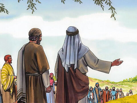 Muchos de los habitantes de aquel pueblo de Samaria creyeron en Jesús por lo que les había asegurado la mujer: "Me ha dicho todo lo que he hecho." – Número de diapositiva 14