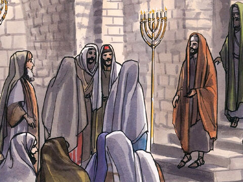 Jesús fue a Nazaret, el pueblo donde se había criado. El sábado entró en la sinagoga, como era su costumbre – Número de diapositiva 2