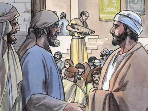 Nosotros y los fariseos ayunamos mucho, ¿por qué tus discípulos no ayunan? – Número de diapositiva 2