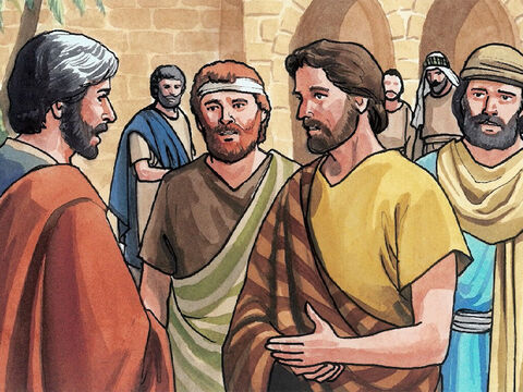 El primer día de la fiesta en que se comía el pan sin levadura, los discípulos se acercaron a Jesús y le preguntaron: “¿Dónde quieres que te preparemos la cena de Pascua?” – Número de diapositiva 1