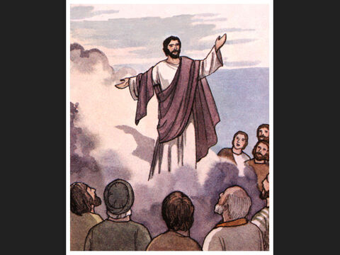 ‘Y como Él fue exaltado por la diestra de Dios, recibió del Padre...’ – Número de diapositiva 8