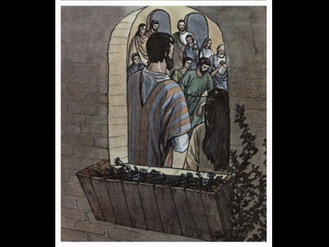 Así que Pedro estaba guardado en la cárcel, pero la iglesia oraba fervientemente a Dios por él. – Número de diapositiva 4
