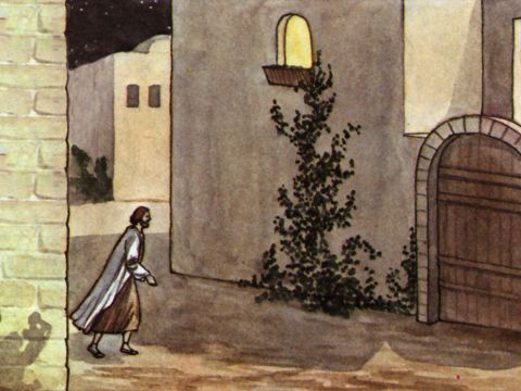 Cuando se dio cuenta de esto, fue a casa de María, la madre de Juan, llamado también Marcos, donde había mucha gente reunida y orando. – Número de diapositiva 2
