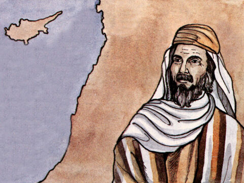 José, un levita de Chipre, a quien los apóstoles llamaban Bernabé (que significa “hijo de consuelo”)… – Número de diapositiva 6