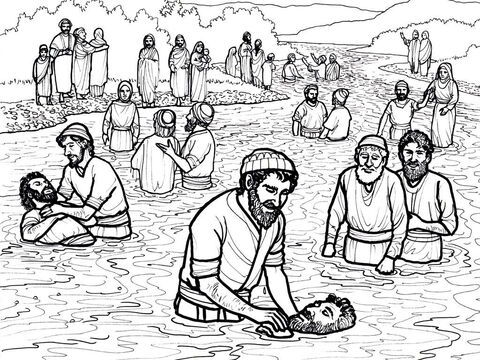 Los que aceptan el mensaje del evangelio son bautizados. Hechos 2:41 – Número de diapositiva 2