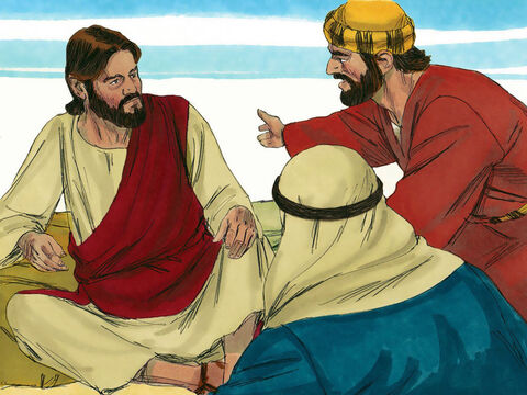 Jacobo y Juan se acercaron a Jesús. <br/>–Maestro, queremos que nos concedas lo que te pediremos –insistieron.<br/>–¿Qué quieren que haga por ustedes? –preguntó Jesús. – Número de diapositiva 4