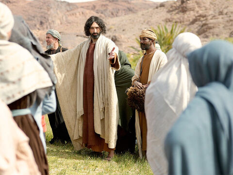 Jesús subió a las colinas y les enseñaba. – Número de diapositiva 4