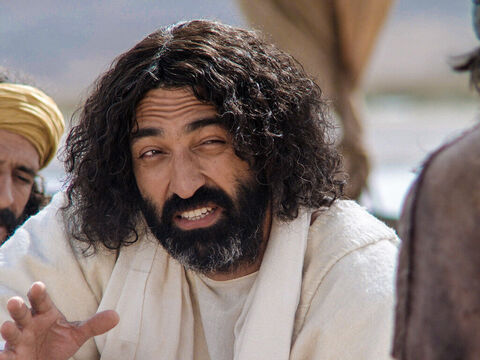 De nuevo Jesús le preguntó: "Simón, hijo de Juan, ¿me amas?". – Número de diapositiva 4