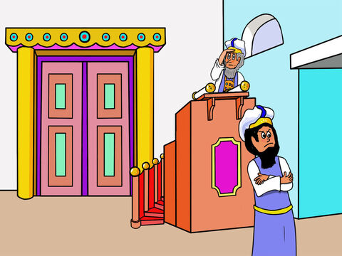 En el gran templo de Jerusalén, los jefes de los sacerdotes y los maestros de la Ley tenían pocos para escucharlos. – Número de diapositiva 3