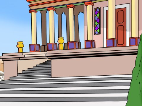Después de un tiempo, casi nadie quería ir al Templo de Diana ni comprar las estatuas de plata de la diosa. – Número de diapositiva 18