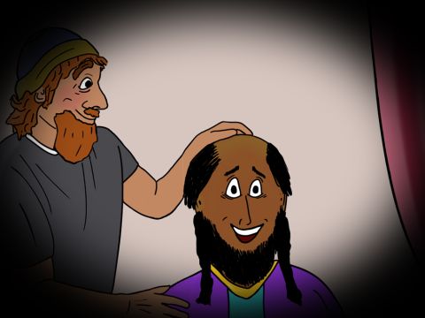 Cuando Pablo se había convertido al cristianismo en Damasco muchos años antes, se enteró de que había sido elegido por Dios para hablarles a los judíos, a los gentiles, a los líderes y a los reyes acerca de Jesús. – Número de diapositiva 23