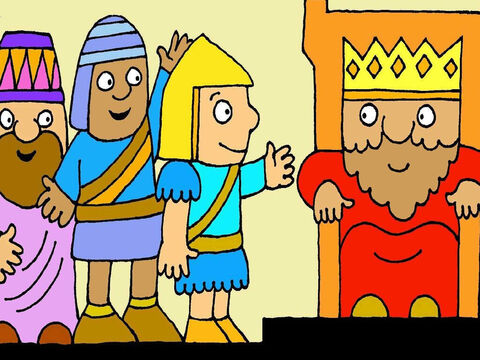 El rey David murió y su hijo Salomón se convirtió en el nuevo rey de Israel. Salomón oró y le pidió a Dios sabiduría para gobernar al pueblo. Dios lo convirtió en el rey más sabio que jamás haya existido. – Número de diapositiva 2