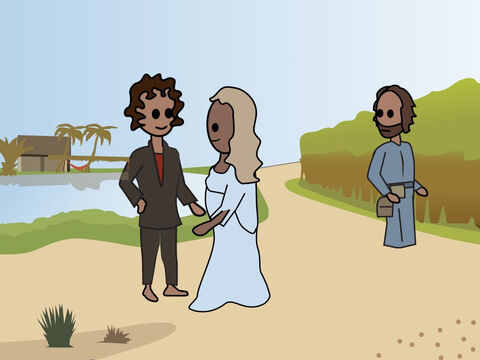 Génesis 34.<br/>Dinah, la hija de Jacob y Lea, es deshonrada y sus hermanos se vengan de Siquén. – Número de diapositiva 11
