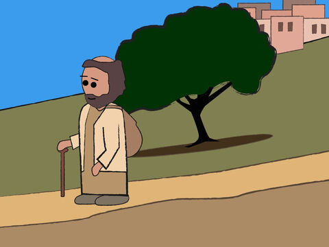 Cuando el servicio de Zacarías en el templo hubo terminado, se fue a su casa. – Número de diapositiva 13