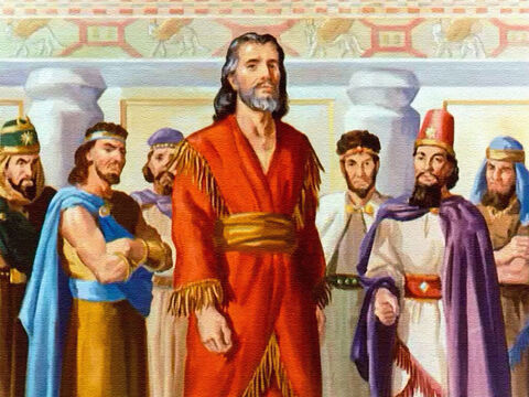 Debido a la posición de Daniel en el reino, los otros príncipes estaban resentidos con él. Los celos les amargaron y conspiraron para deshacerse de Daniel. – Número de diapositiva 4