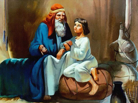 De niño, José había amado a su padre y había aprendido a obedecerle. – Número de diapositiva 38