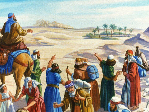 Los egipcios levantaron bastante polvo y cuando los israelitas vieron las nubes de polvo a lo lejos, supieron de inmediato lo que eso significaba. Los egipcios venían tras ellos. – Número de diapositiva 26