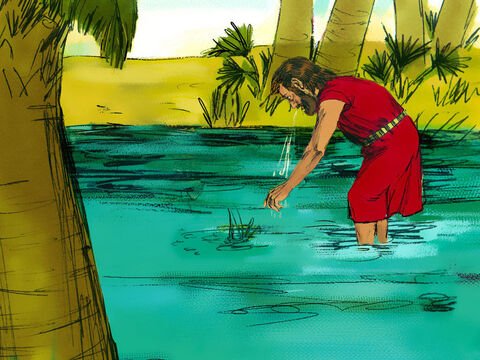 Luego, cuando llegaron a un lugar con agua, era amarga e imbebible (la llamaron “Mara”, la palabra hebrea para “amargo). – Número de diapositiva 3