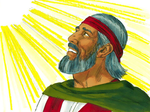 Dios le dijo a Moisés y a Aarón que visiten al Faraón otra vez.<br/>–Si los hebreos no me escuchan, ¿por qué lo haría el Faraón? –replicó Moisés–. Especialmente porque yo no puedo hablar muy bien. – Número de diapositiva 10