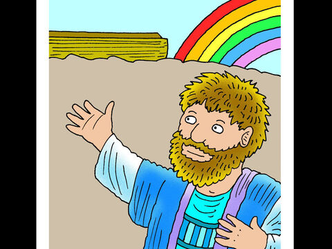 Noé <br/>Noé confió en Dios y construyó un arca mientras otros se burlaban de él. Dios cumplió su promesa y Noé y su familia se salvaron del diluvio. – Número de diapositiva 1