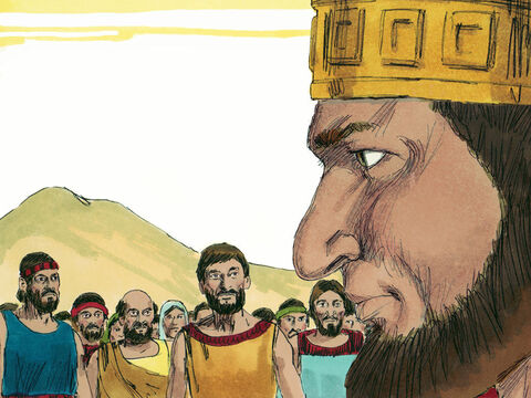 Las diez tribus convocaron a Jeroboam y lo nombraron su rey. – Número de diapositiva 20