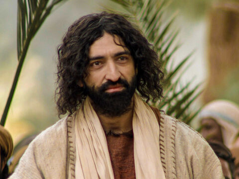 La gente respondió: "Este es Jesús, el profeta de Nazaret de Galilea". – Número de diapositiva 19