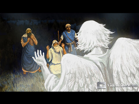 “Hoy os ha nacido en la ciudad de David un Salvador; Él es el Mesías, el Señor. Esto os servirá de señal: encontraréis un niño envuelto en pañales y acostado en un pesebre”. – Número de diapositiva 6