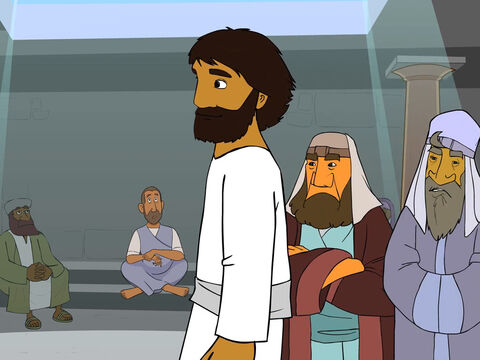 La próxima vez que Jesús entró en la sinagoga... – Número de diapositiva 1