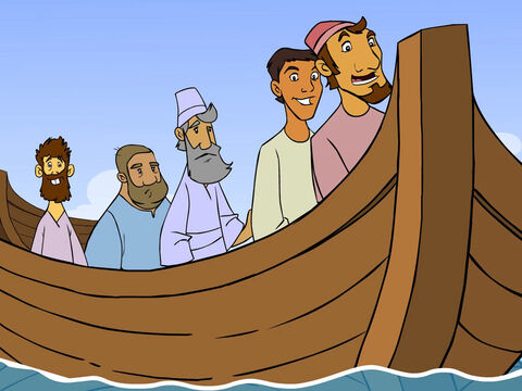 Dejaron a su padre en la barca… – Número de diapositiva 17