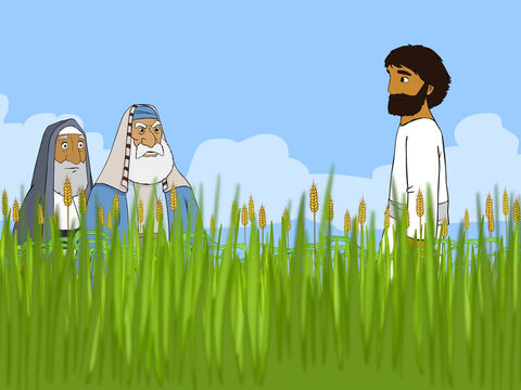 Algunos fariseos le preguntaron a Jesús ... – Número de diapositiva 3