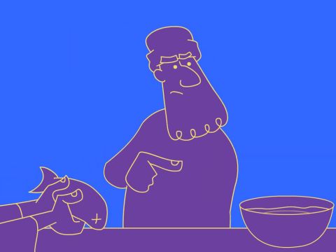 Ninguno de ellos comerá nada que compre en el mercado hasta que esté lavado. – Número de diapositiva 5