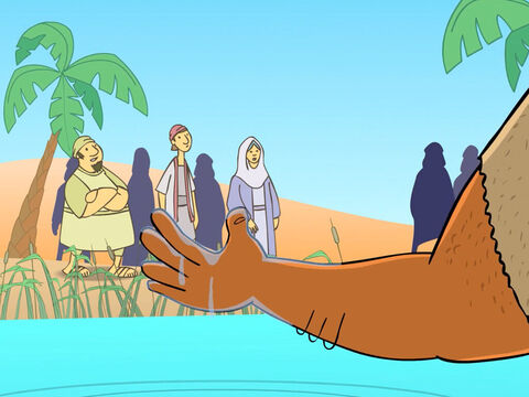 “¡Yo os bautizo con agua, pero Él os bautizará con el Espíritu Santo!” – Número de diapositiva 13