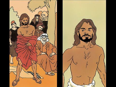 Y entonces Jesús viene a Juan. – Número de diapositiva 10