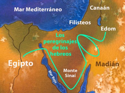 “Partieron del monte Hor con dirección al mar Rojo, para rodear la tierra de Edom. Pero el pueblo se impacientó por causa del camino.”Números 21:4 (RVA) – Número de diapositiva 2