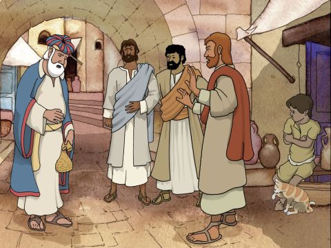 “Tú no tienes parte ni suerte en este asunto, porque tu corazón no es recto delante de Dios.  Arrepiéntete, pues, de esta tu maldad y ruega a Dios, si quizás te sea perdonado el pensamiento de tu corazón; porque veo que estás destinado a hiel de amargura y a cadenas de maldad.<br/>Entonces respondiendo Simón dijo:<br/>—Rueguen ustedes por mí ante el Señor, para que ninguna cosa de las que han dicho venga sobre mí”.<br/>Hechos 8:21–24<br/>(RVA) – Número de diapositiva 7